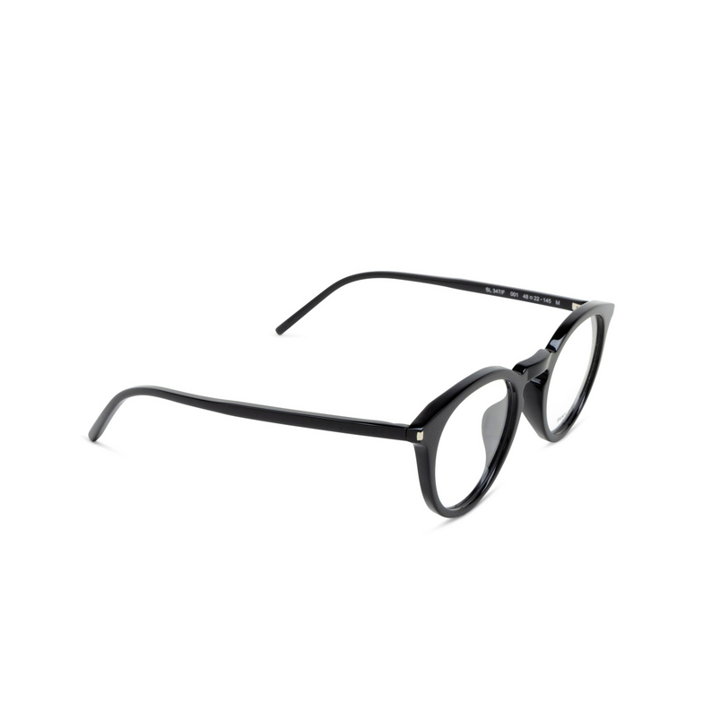 Saint Laurent SL 347/F Eyeglasses 001 black - 2/4