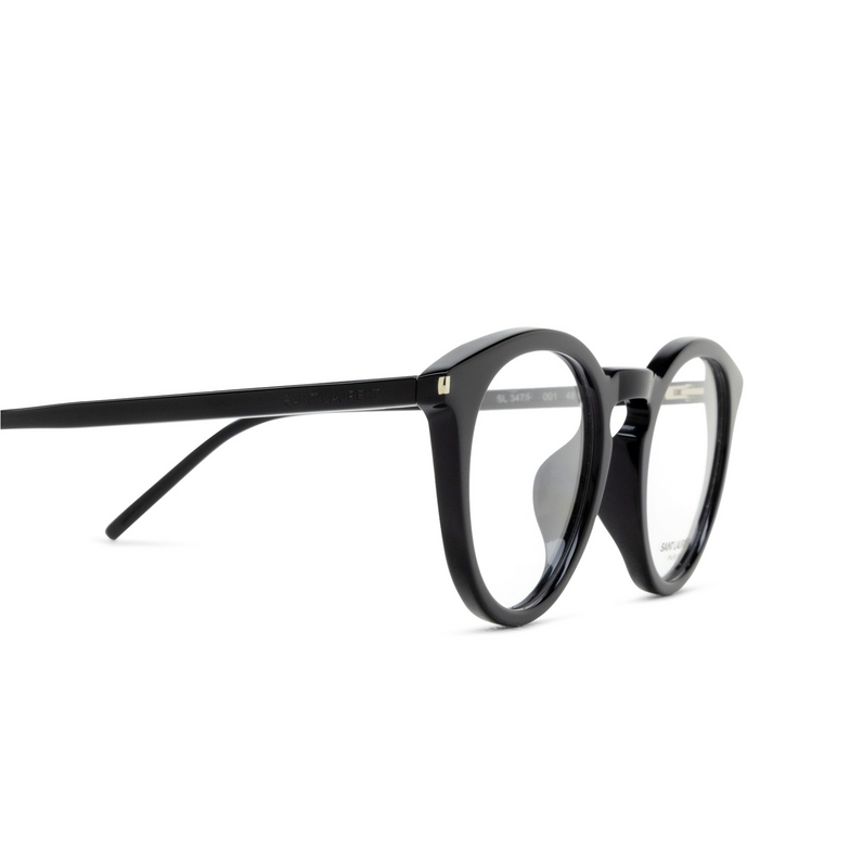 Saint Laurent SL 347/F Eyeglasses 001 black - 3/4