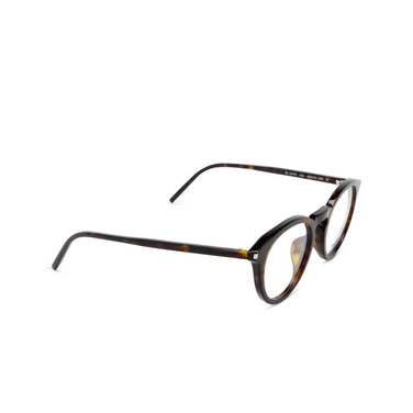 Lunettes de vue Saint Laurent SL 347/F 002 havana - Vue trois quarts