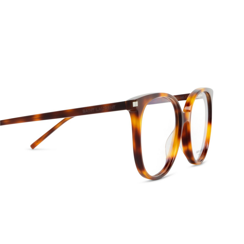 Saint Laurent SL 39 Eyeglasses 002 havana - 3/4