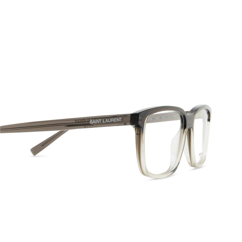 Saint Laurent SL 458 Eyeglasses 008 grey - 3/4