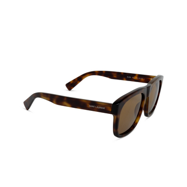 Saint Laurent SL 558 Sunglasses 012 havana - three-quarters view