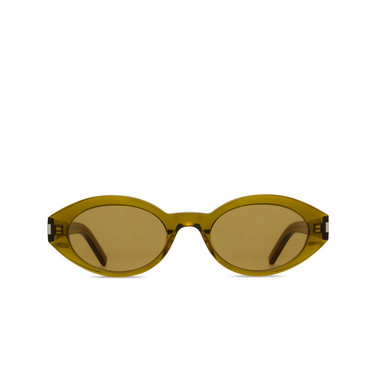 Saint Laurent SL 567 Sunglasses 004 green - front view