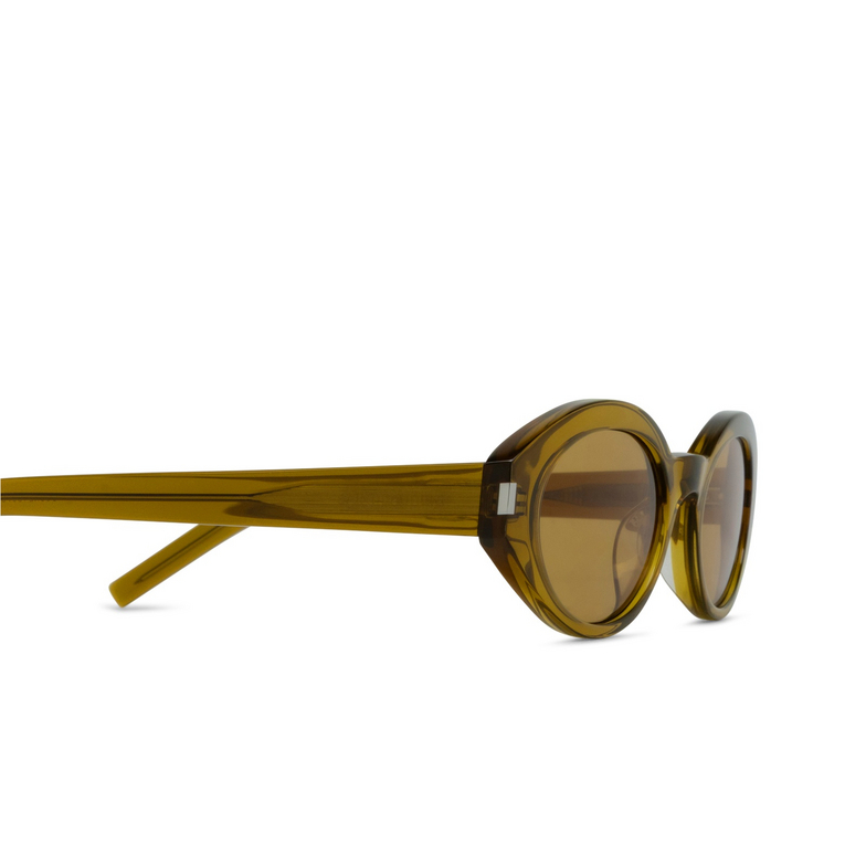 Saint Laurent SL 567 Sunglasses 004 green - 3/4