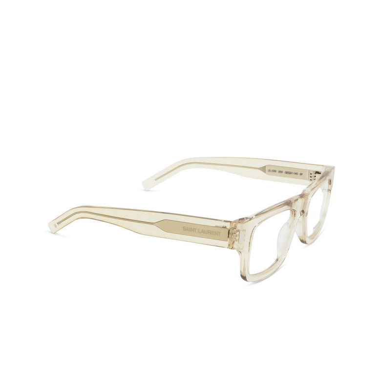 Saint Laurent SL 574 Eyeglasses 003 beige - 2/4