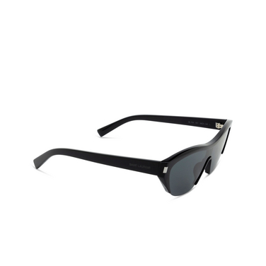 Lunettes de soleil Saint Laurent SL 704 001 black - Vue trois quarts