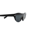 Saint Laurent SL 704 Sunglasses 001 black - product thumbnail 3/4