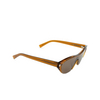 Saint Laurent SL 704 Sunglasses 004 brown - product thumbnail 2/4