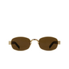 Saint Laurent SL 706 Sunglasses 001 gold - product thumbnail 1/4
