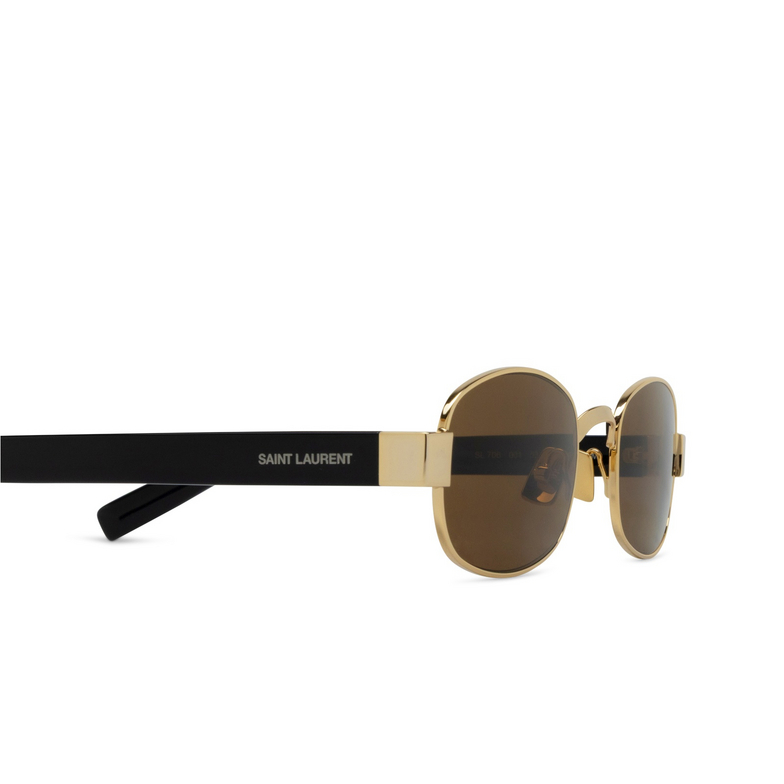 Saint Laurent SL 706 Sunglasses 001 gold - 3/4