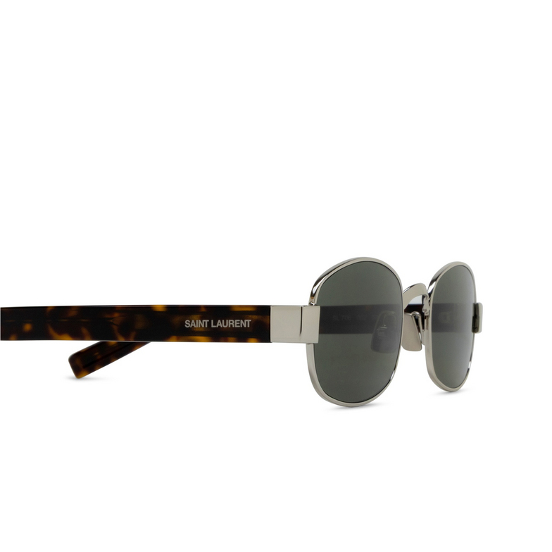 Saint Laurent SL 706 Sunglasses 002 silver - 3/4