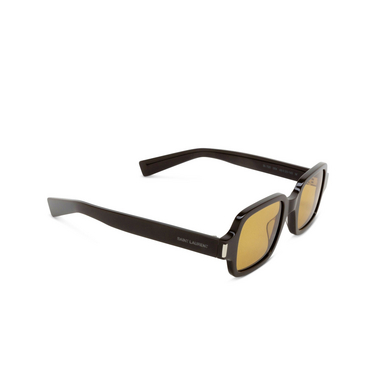 Saint Laurent SL 720 Sonnenbrillen 004 brown - Dreiviertelansicht