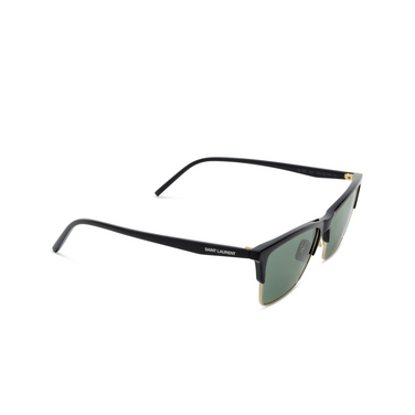 Saint Laurent SL 767 Sunglasses 001 black - three-quarters view