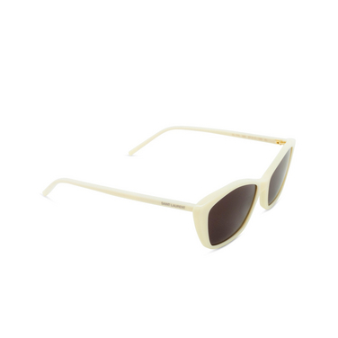 Saint Laurent SL 775 Sunglasses 005 ivory - three-quarters view