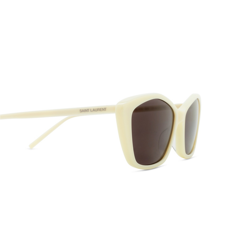 Saint Laurent SL 775 Sunglasses 005 ivory - 3/4