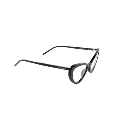 Lunettes de vue Saint Laurent SL 777 001 black - Vue trois quarts