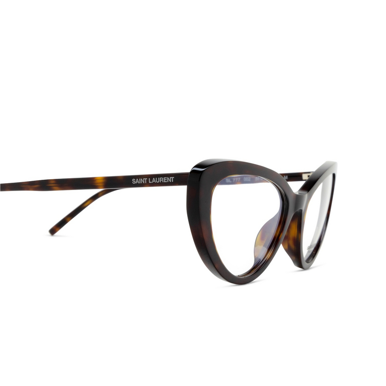 Gafas graduadas Saint Laurent SL 777 002 havana - 3/4