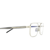 Saint Laurent SL 780 Eyeglasses 001 silver - product thumbnail 3/4