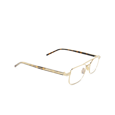 Saint Laurent SL 780 Eyeglasses 002 gold - three-quarters view