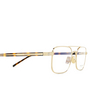 Saint Laurent SL 780 Eyeglasses 002 gold - product thumbnail 3/4