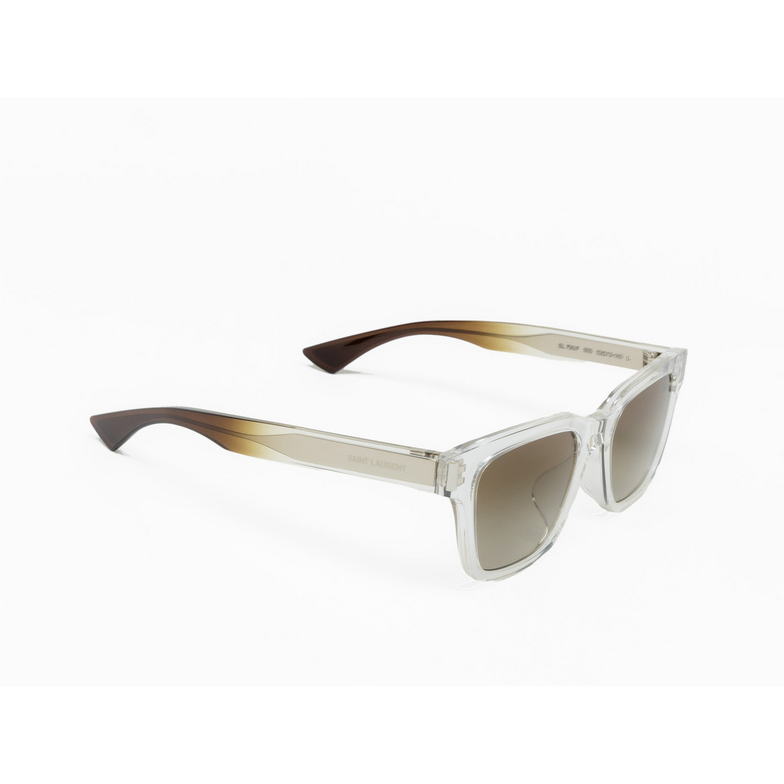 Lunettes de soleil Saint Laurent SL 790/F 005 crystal - 2/4