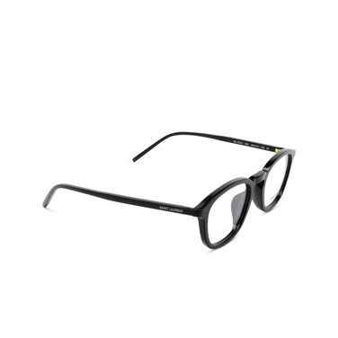 Saint Laurent SL 793/J Eyeglasses 001 black - three-quarters view