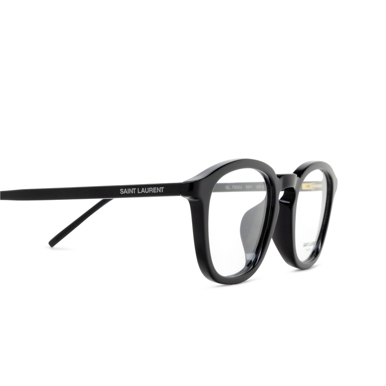 Saint Laurent SL 793/J Eyeglasses 001 black - 3/4