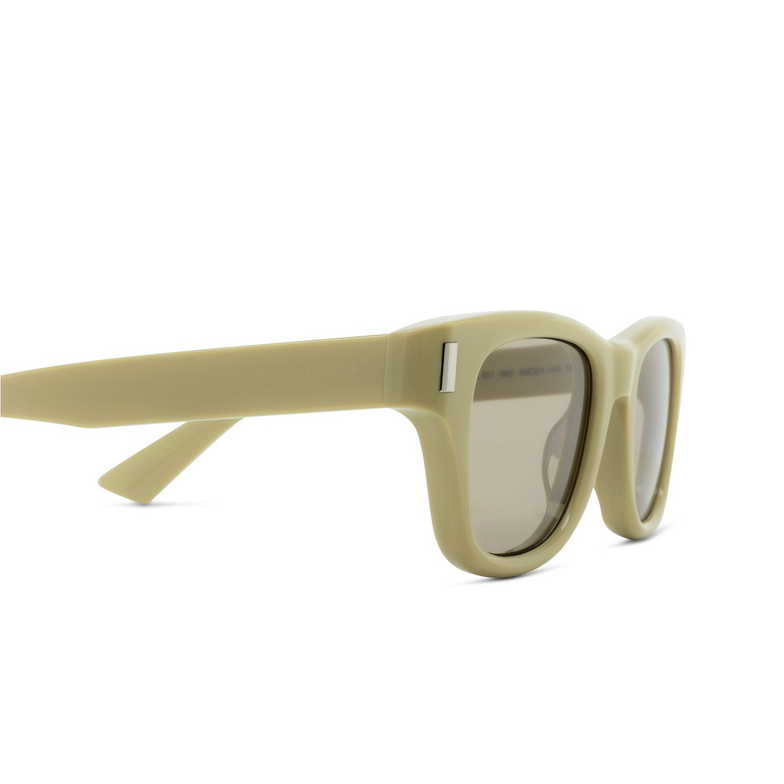 Saint Laurent SL 801 Sunglasses 003 green - 3/4