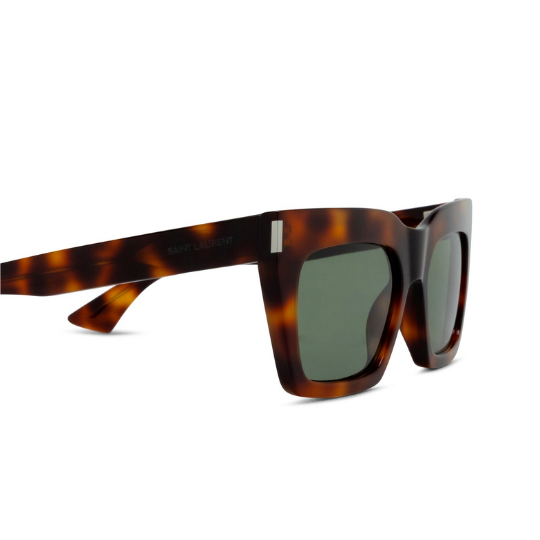 Occhiali da sole Saint Laurent SL 810 003 havana - 3/4