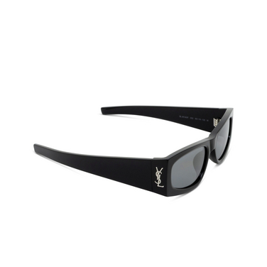 Saint Laurent SL M140/F Sonnenbrillen 002 black - Dreiviertelansicht