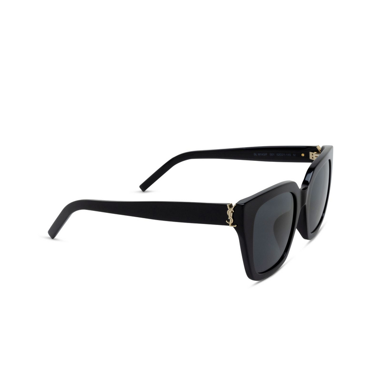 Gafas de sol Saint Laurent SL M143/F 001 black - 2/4