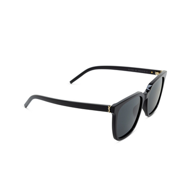 Occhiali da sole Saint Laurent SL M146 001 black - tre quarti