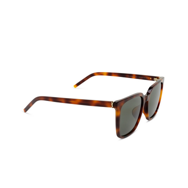 Saint Laurent SL M146/K Sunglasses 003 havana - three-quarters view