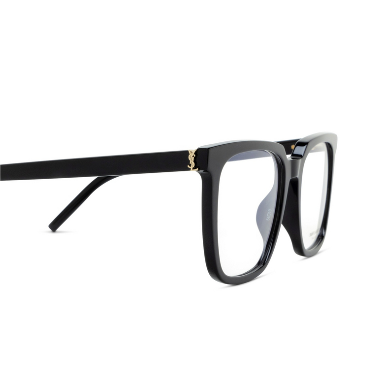 Saint Laurent SL M146 Eyeglasses 001 black - 3/4