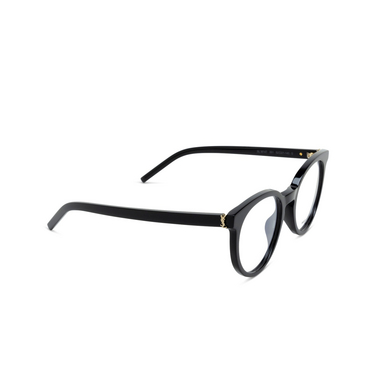 Lunettes de vue Saint Laurent SL M147 001 black - Vue trois quarts