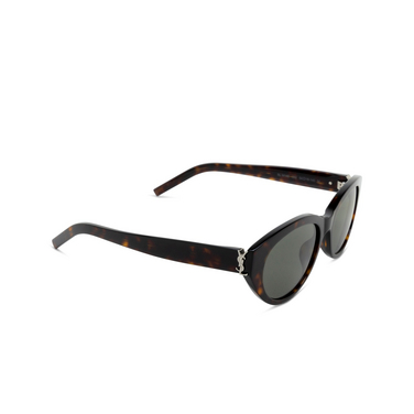 Saint Laurent SL M148 Sunglasses 002 havana - three-quarters view