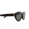 Occhiali da sole Saint Laurent SL M148 002 havana - anteprima prodotto 3/4