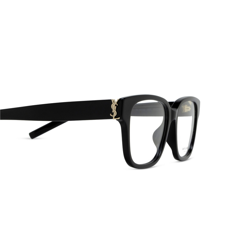 Saint Laurent SL M150 Eyeglasses 001 black - 3/4