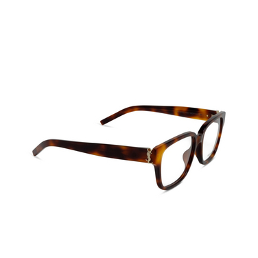 Saint Laurent SL M150 Eyeglasses 003 havana - three-quarters view