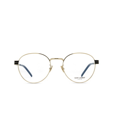 Lunettes de vue Saint Laurent SL M63 003 gold - Vue de face