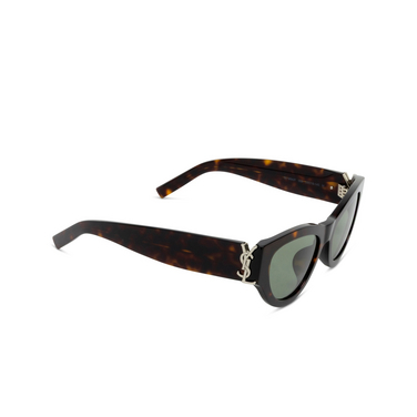 Gafas de sol Saint Laurent SL M94/F 005 havana - Vista tres cuartos