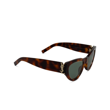 Saint Laurent SL M94 RIM Sunglasses 001 havana - three-quarters view