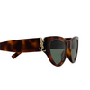 Saint Laurent SL M94 RIM Sunglasses 001 havana - product thumbnail 3/4