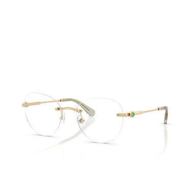 Swarovski SK1021 4017 gold - three-quarters view