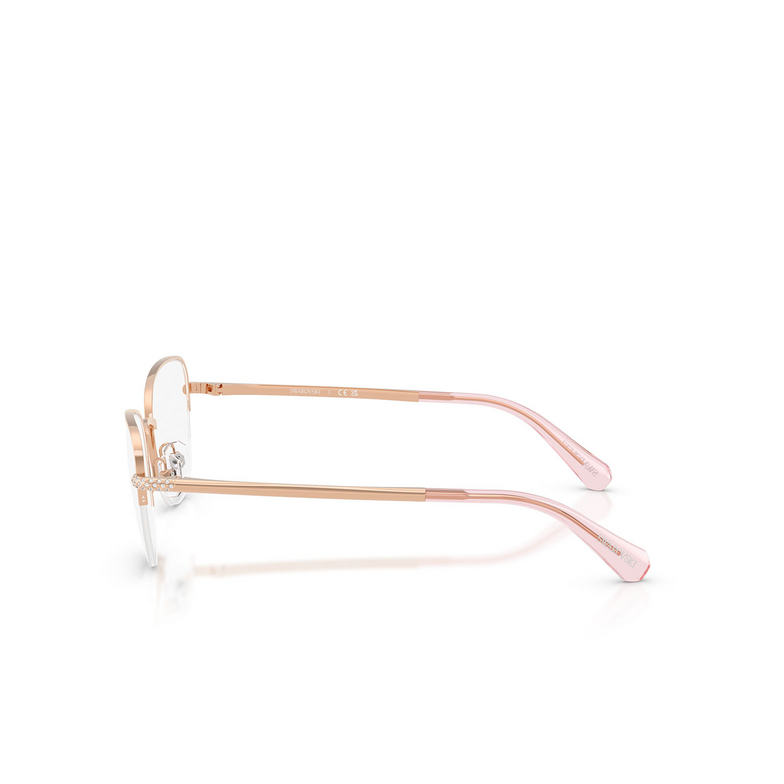 Occhiali da vista Swarovski SK1023 4014 rose gold - 3/4