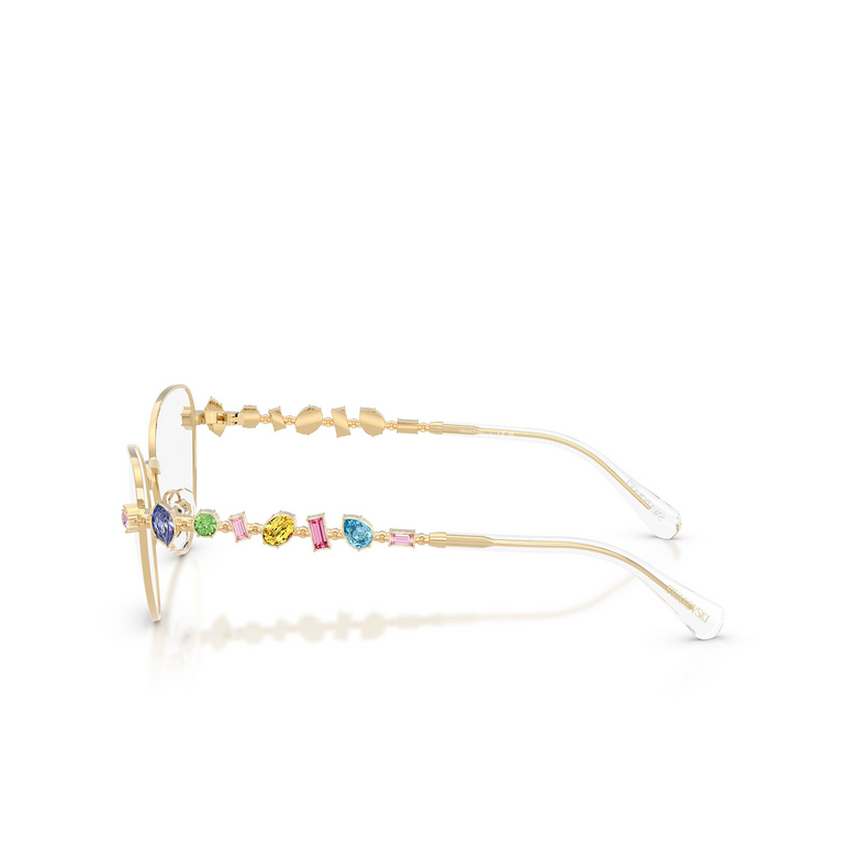Swarovski SK1024 Eyeglasses 404M gold - 3/4