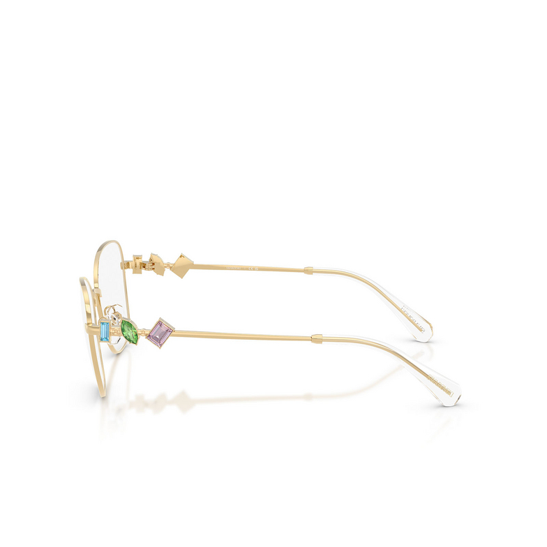 Swarovski SK1025 Eyeglasses 404M gold - 3/4