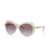 Gafas de sol Swarovski SK6026 30038H transparent beige - Miniatura del producto 2/4