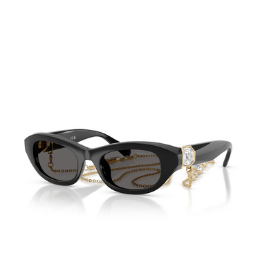 Occhiali da sole Swarovski SK6036U 107687 black - tre quarti