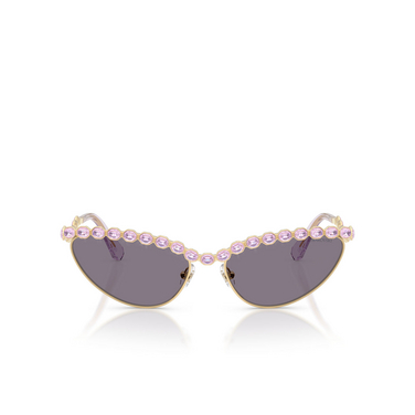 Lunettes de soleil Swarovski SK7030 40361A gold - Vue de face